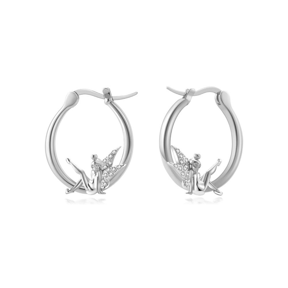 Tinkerbell Hoop Earrings